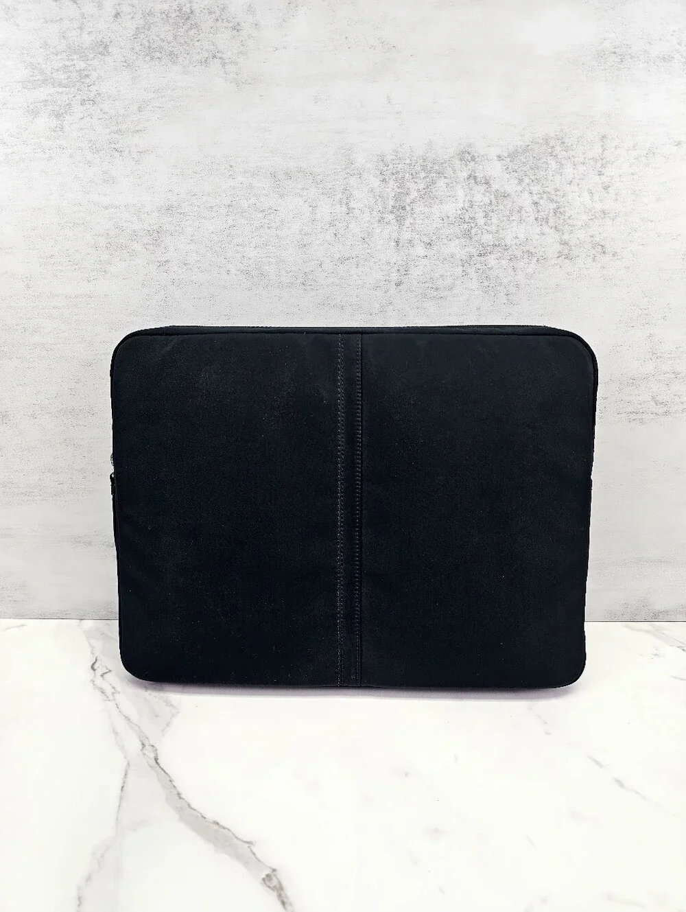 Coach Black Nylon Padded Laptop Sleeve